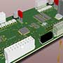 motor  control circuit board rendering